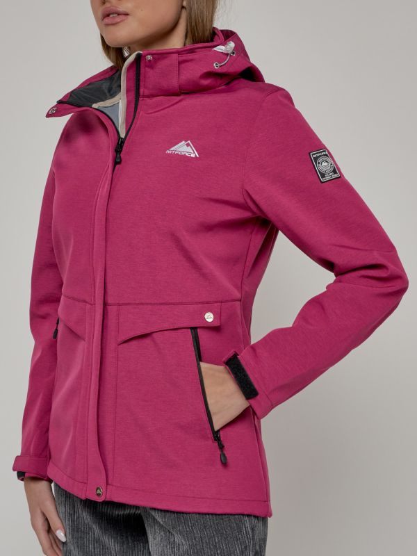 Windbreaker MTFORCE women's softshell raspberry 22005M